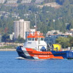 Spill responce training near Prince Rupert