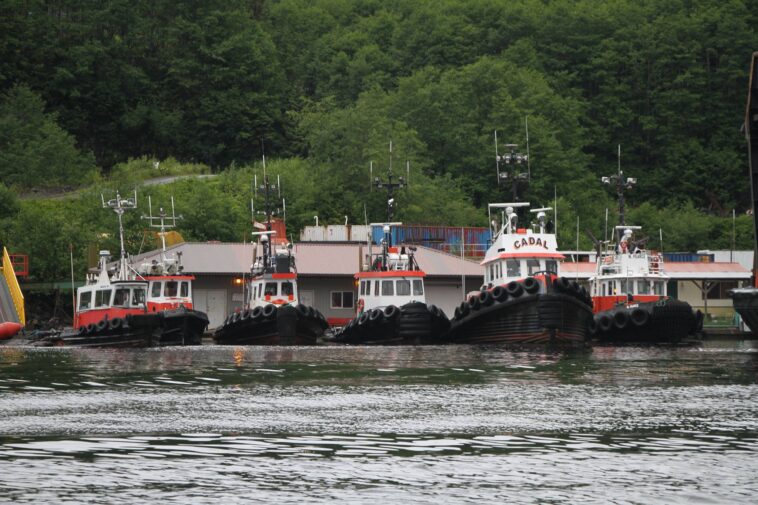 The Tugboat Ingenika that sank near Kitimat in 2021, leading to the loss of two lives. The recent guilty pleas from the boat's owners shed light on safety lapses that contributed to the devastating event.